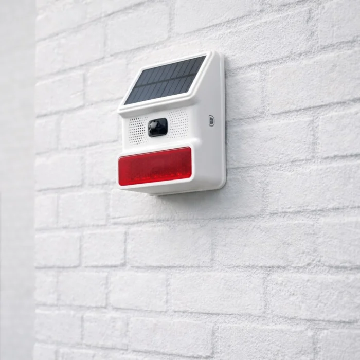 DanGear udendørs solcelle sirene - Billede 2