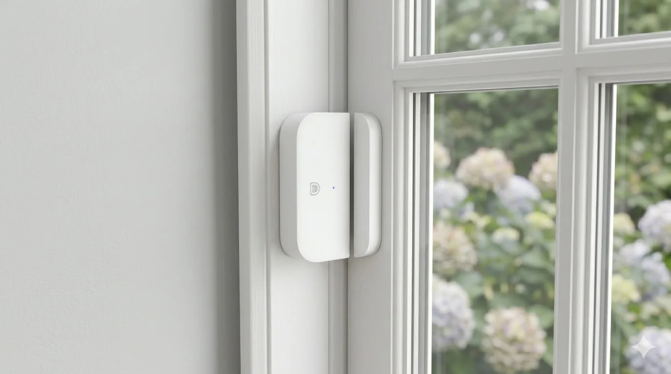 DanGear EIDR stor dør og Vinduessensor til alarmsystem