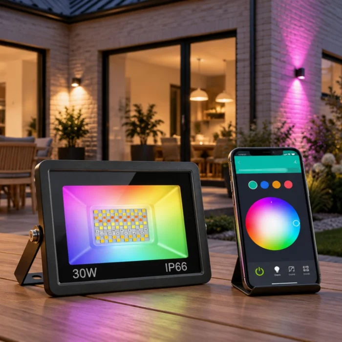 30W WiFi LED projektør