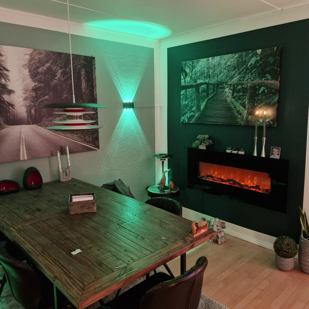 Smart home WiFi LED væglampe
