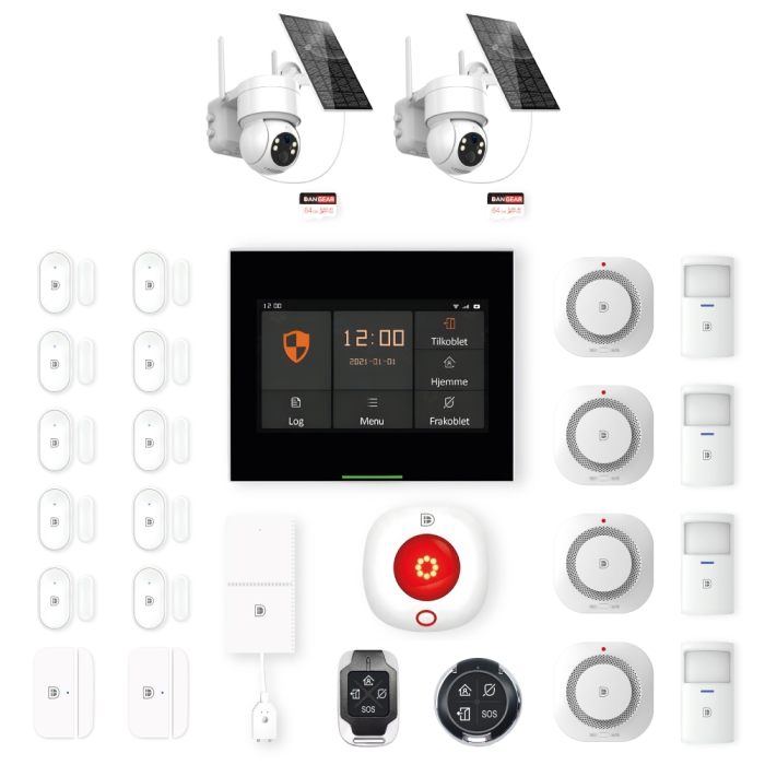 DanGear-4G-WiFi-alarmsystem-med-PTZ-batteri-overvågningskameraer-2-stk-stor-pakke