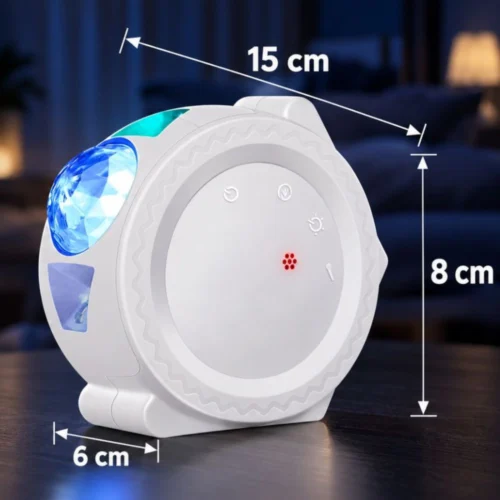 Smart WiFi stjernehimmel projektor mål