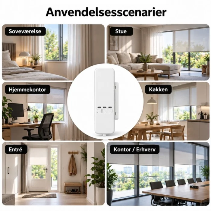Motoriseret WiFi gardinmotor - Billede 3