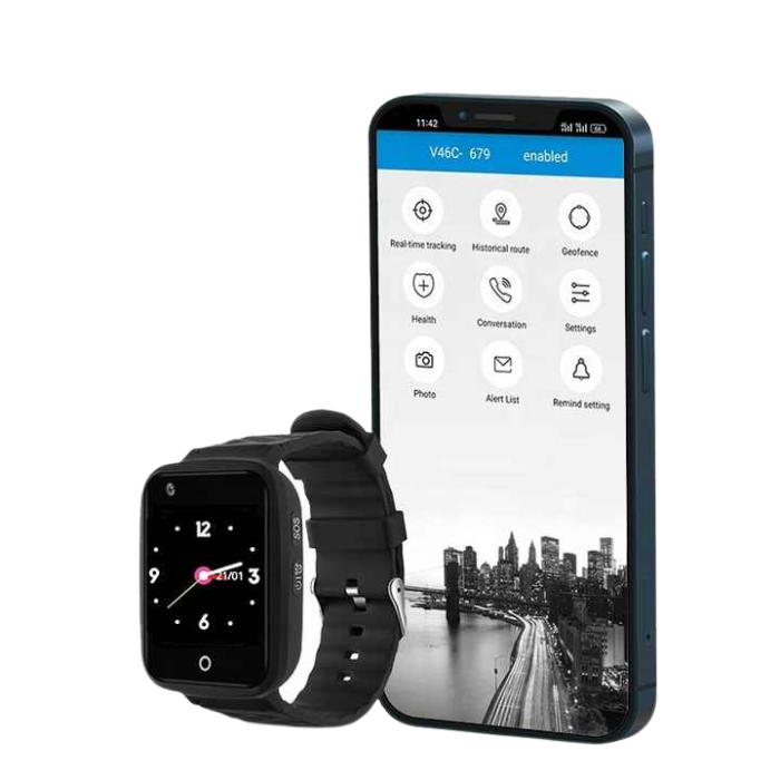 4G GPS smartwatch til børn med SIM-kort opkaldsfunktion og SOS - Image 5