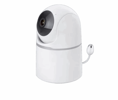 DanGear WiFi 4 MP-indendoers-PTZ‑overvaagningskamera-med-temperaturmåler