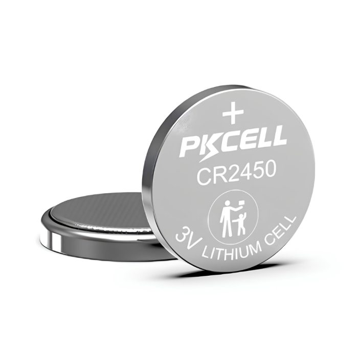 Knapcelle lithium batterier CR2450 3V