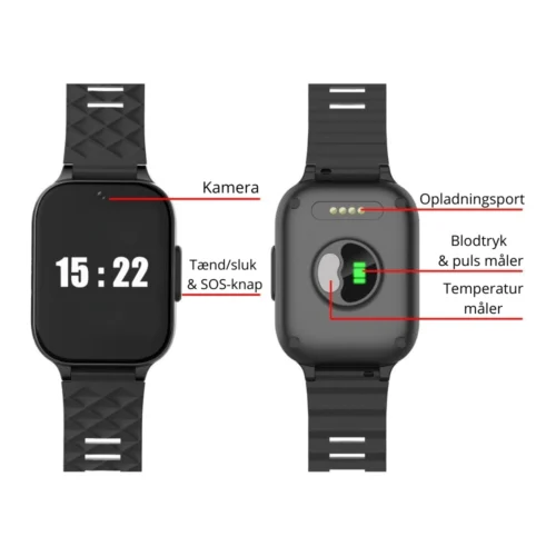 Radiator termostat med touch display