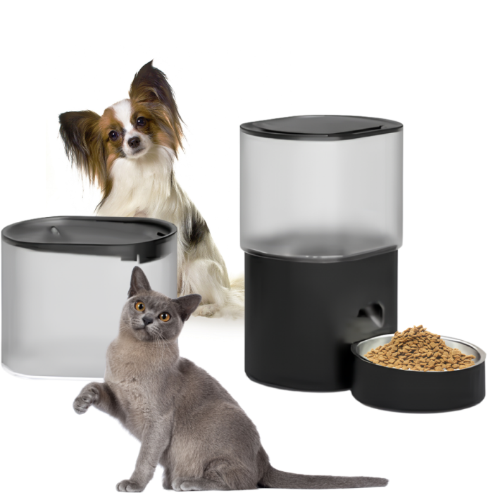 Qsmart 3L WiFi foderautomat og 3.5L drikkeautomat til kat og hund sæt - Image 5