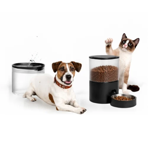 3L WiFi foderautomat og 3.5L drikkeautomat til kat og hund