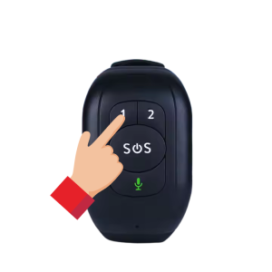 Brugsanvisning til 4G GPS armbånd til ældre med faldalarm