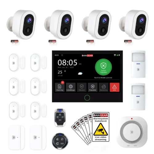 Vibrationssensor med SOS knap