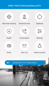 Brugsanvisning til 4G GPS smartwatch med faldalarm