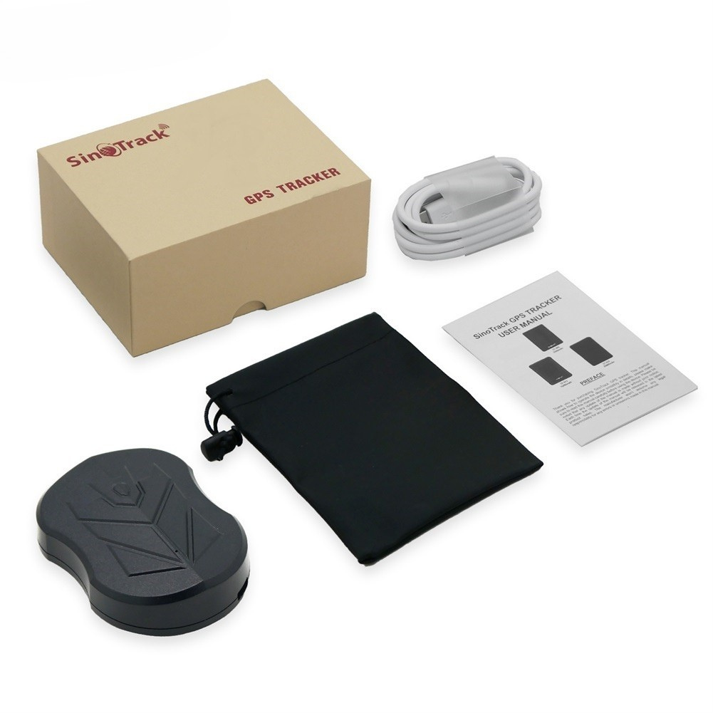 gps tracker med magnet og stort batteri 5.000 mah pakke