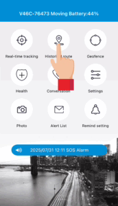 Brugsanvisning til 4G GPS smartwatch med faldalarm