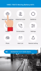 Brugsanvisning til 4G GPS smartwatch med faldalarm