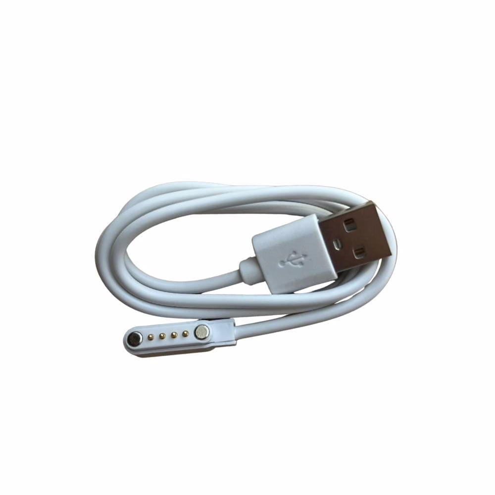 Magnetisk opladerkabel til 4G GPS armbånd og faldalarm boks Kort varebeskrivelse: