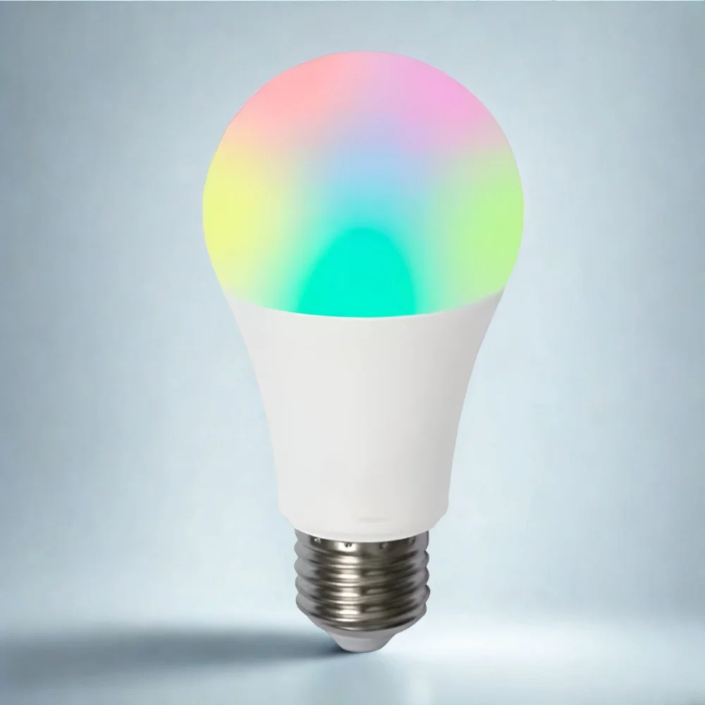 Smart LED pære E27 RGB med WiFi og Bluetooth