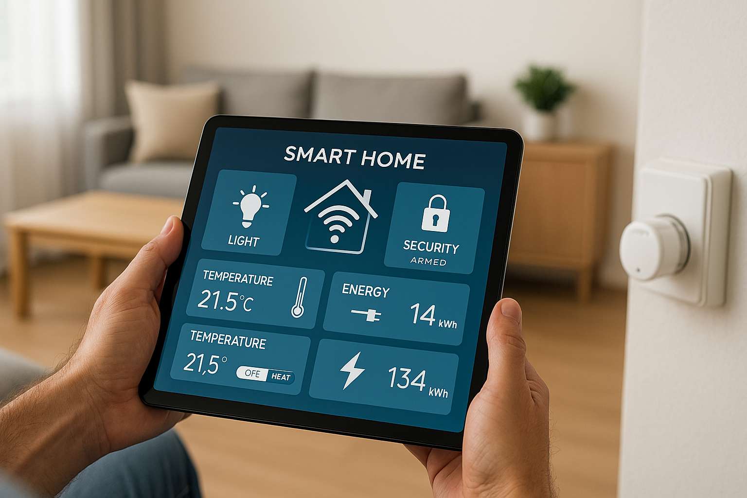 Smart home-teknologi – sensorer og energistyring