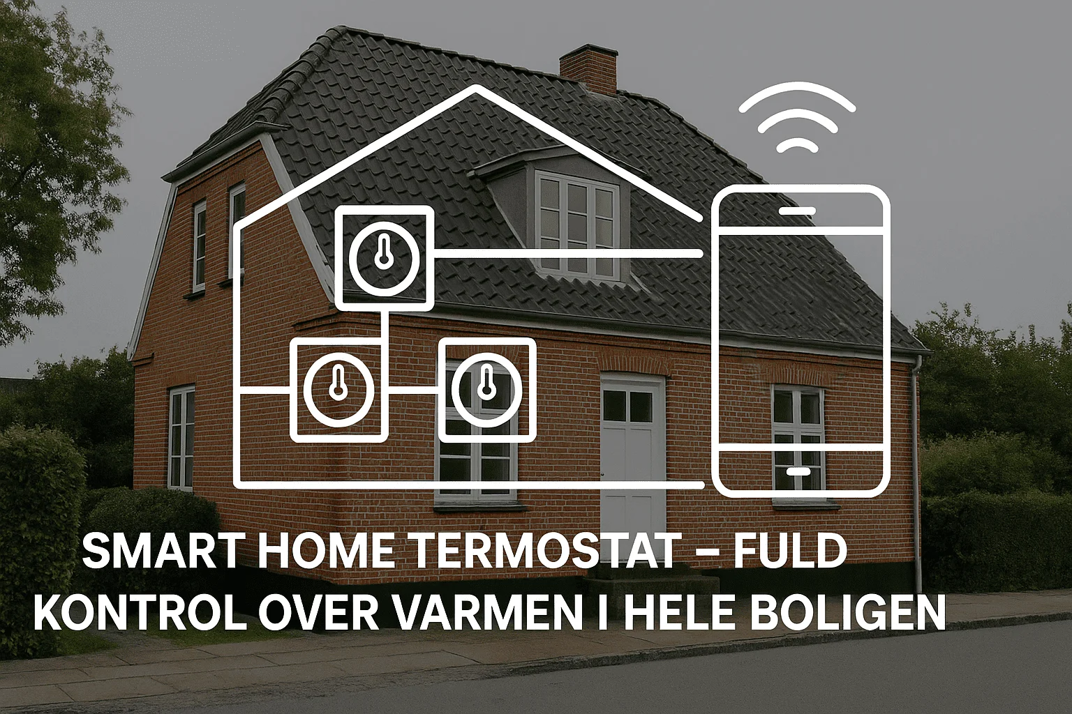 Smart home termostat