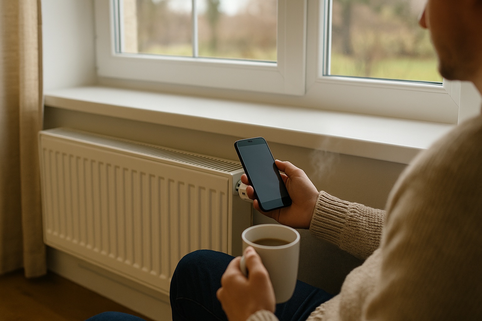 WiFi radiator gjort nemt styr varme, spar energi og få kontrol