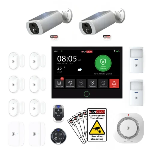 Vibrationssensor med SOS knap