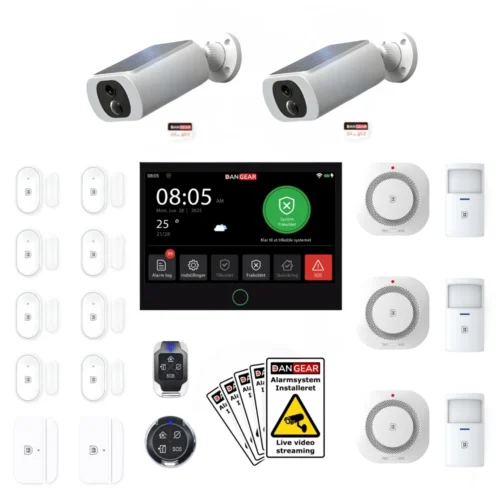 Vibrationssensor med SOS knap