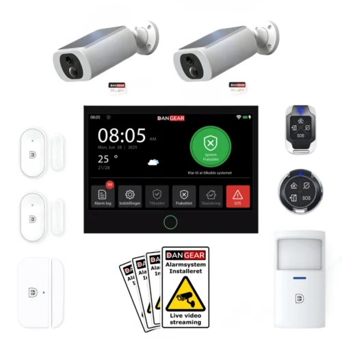 Vibrationssensor med SOS knap