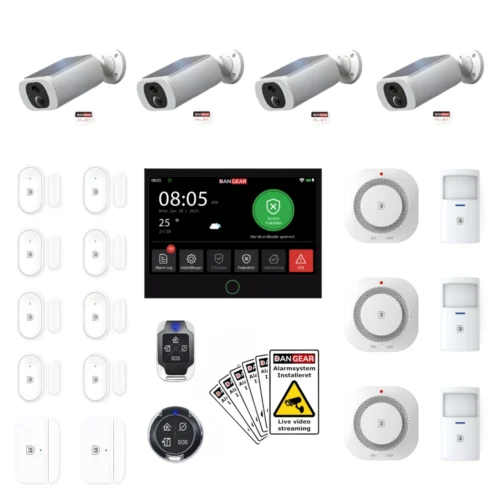 Vibrationssensor med SOS knap