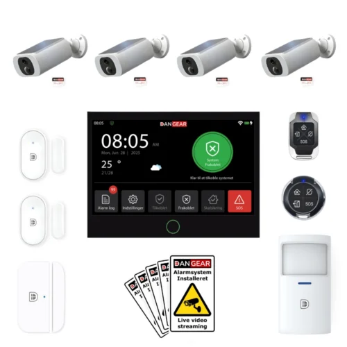 Vibrationssensor med SOS knap