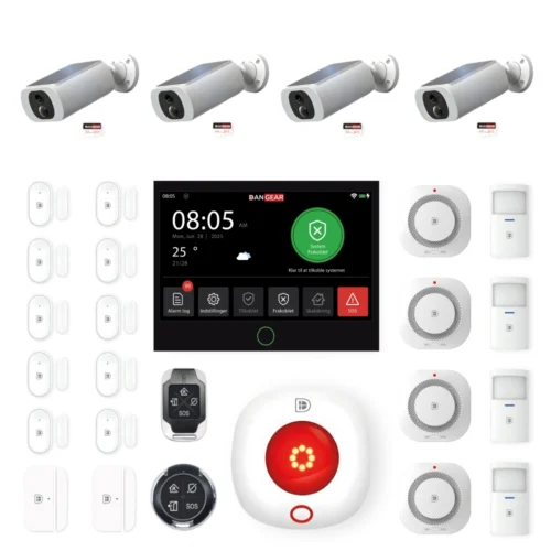 Vibrationssensor med SOS knap