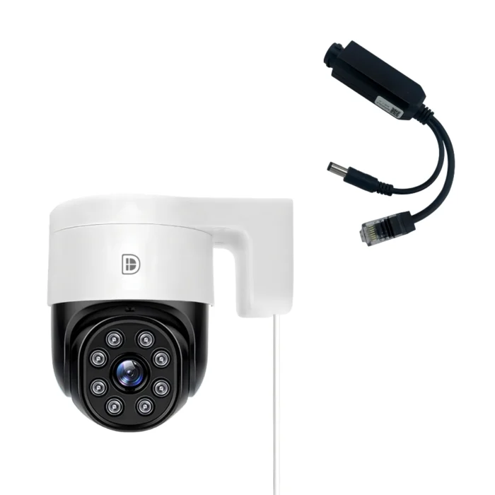 PoE splitter og MUNIN kamera