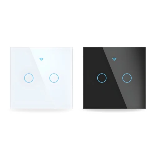 WiFi lyskontakt med touch 2 zoner