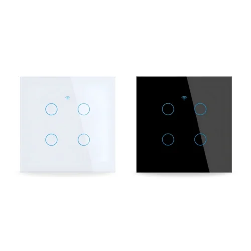 WiFi lyskontakt med touch 4 zoner