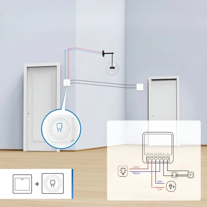 16A WiFi smart switch - Billede 3