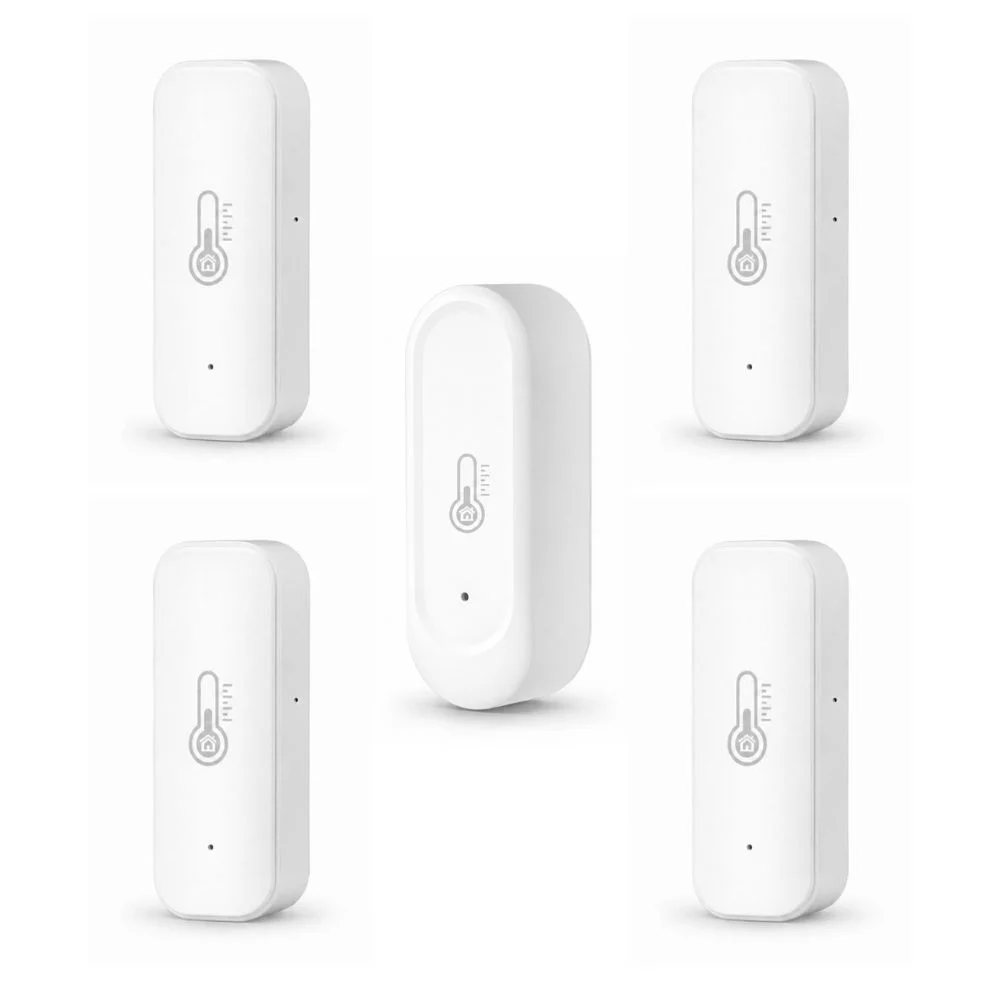 5 pak smart udendørs og indendørs WiFi termometer og fugtighedssensor