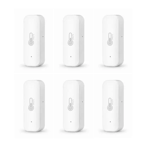 6 pak smart indendørs WiFi termometer og fugtighedssensor