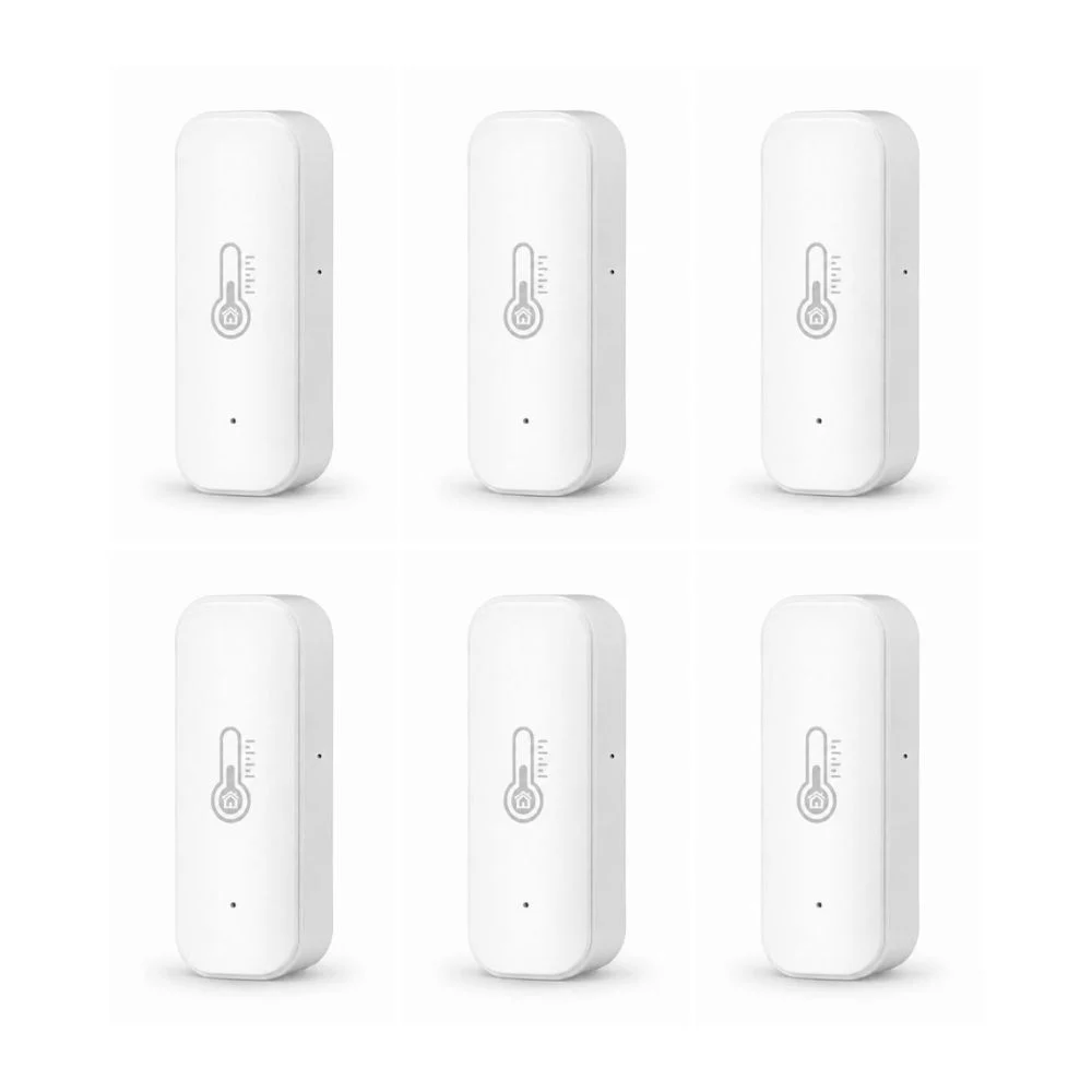 6 pak smart indendørs WiFi termometer og fugtighedssensor