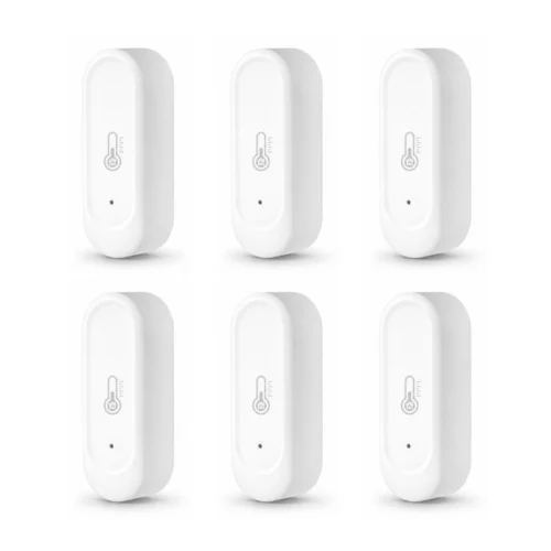 6 pak smart udendørs WiFi termometer og fugtighedssensor
