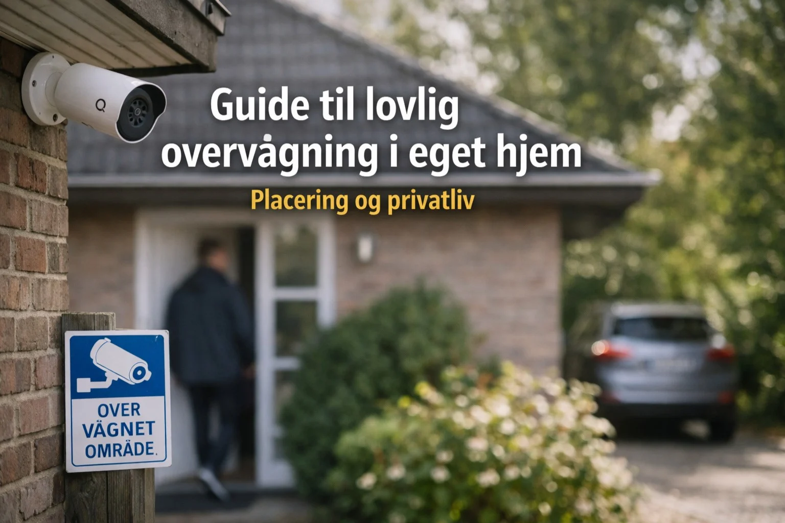 billedet viser overvågning i eget hjem