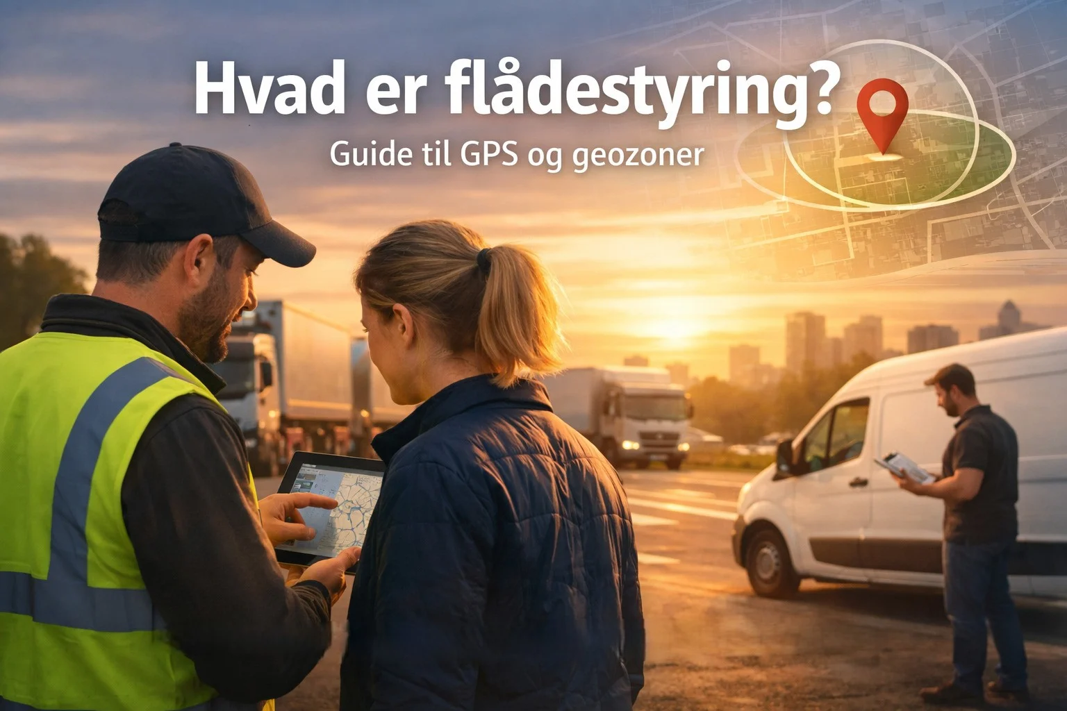 billedet viser personer på vejen i gang med at forstå hvad er flådestyring