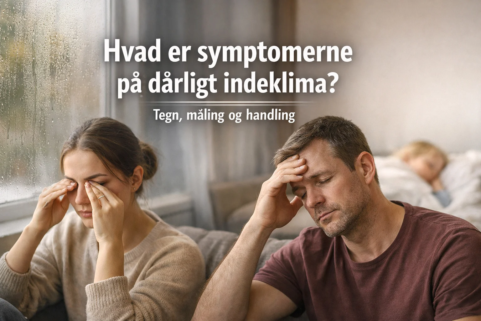 Hvad er symptomerne på dårligt indeklima