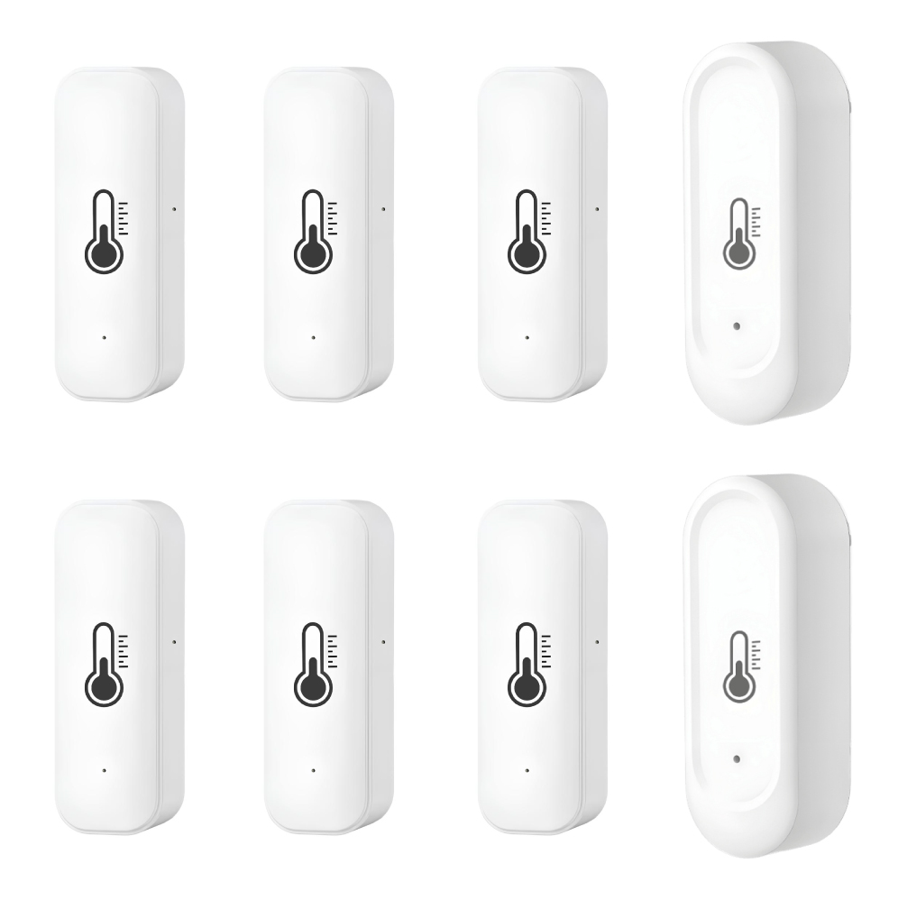 8 pak smart udendørs og indendørs WiFi termometer og fugtighedssensor