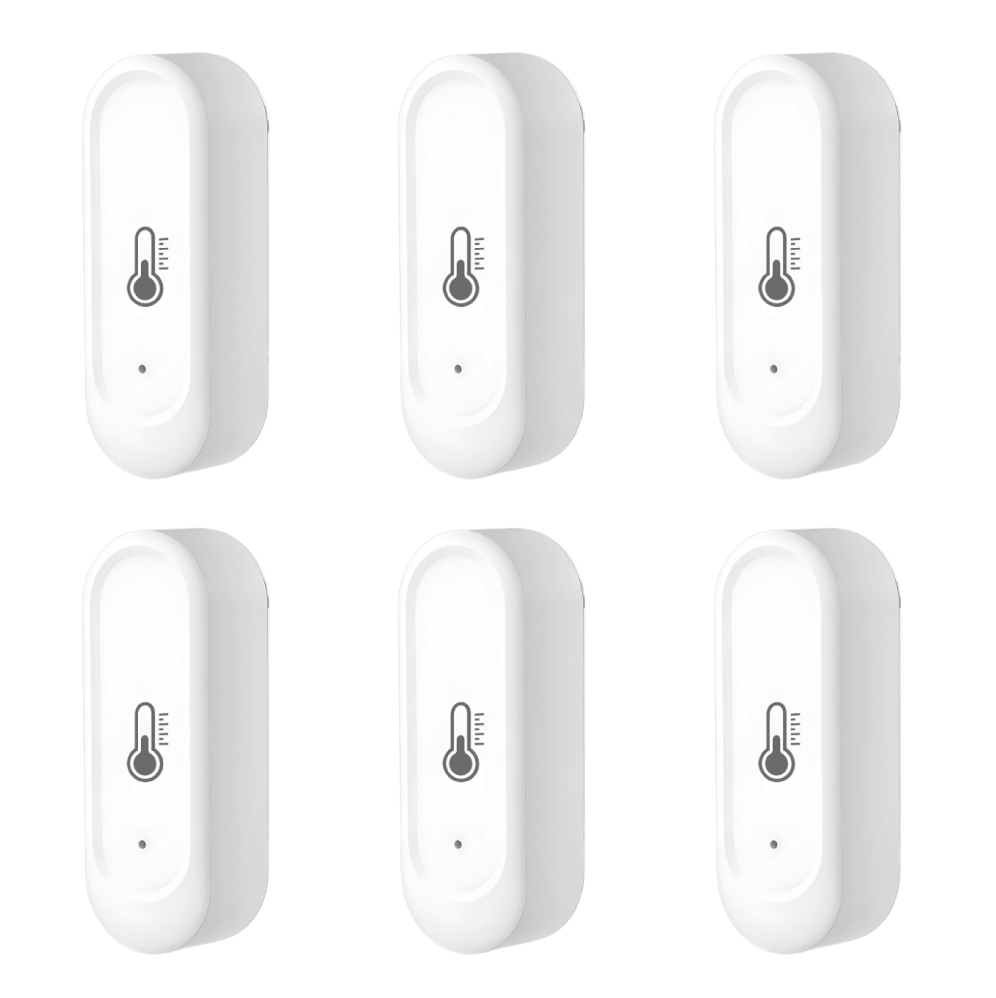 6 pak smart udendørs WiFi termometer og fugtighedssensor