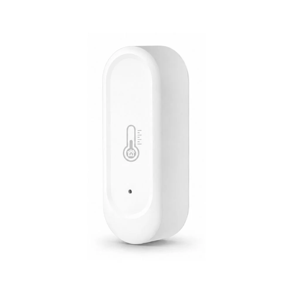 Smart udendørs WiFi termometer og fugtighedssensor i hvid Smart udendørs WiFi termometer og fugtighedssensor i hvid