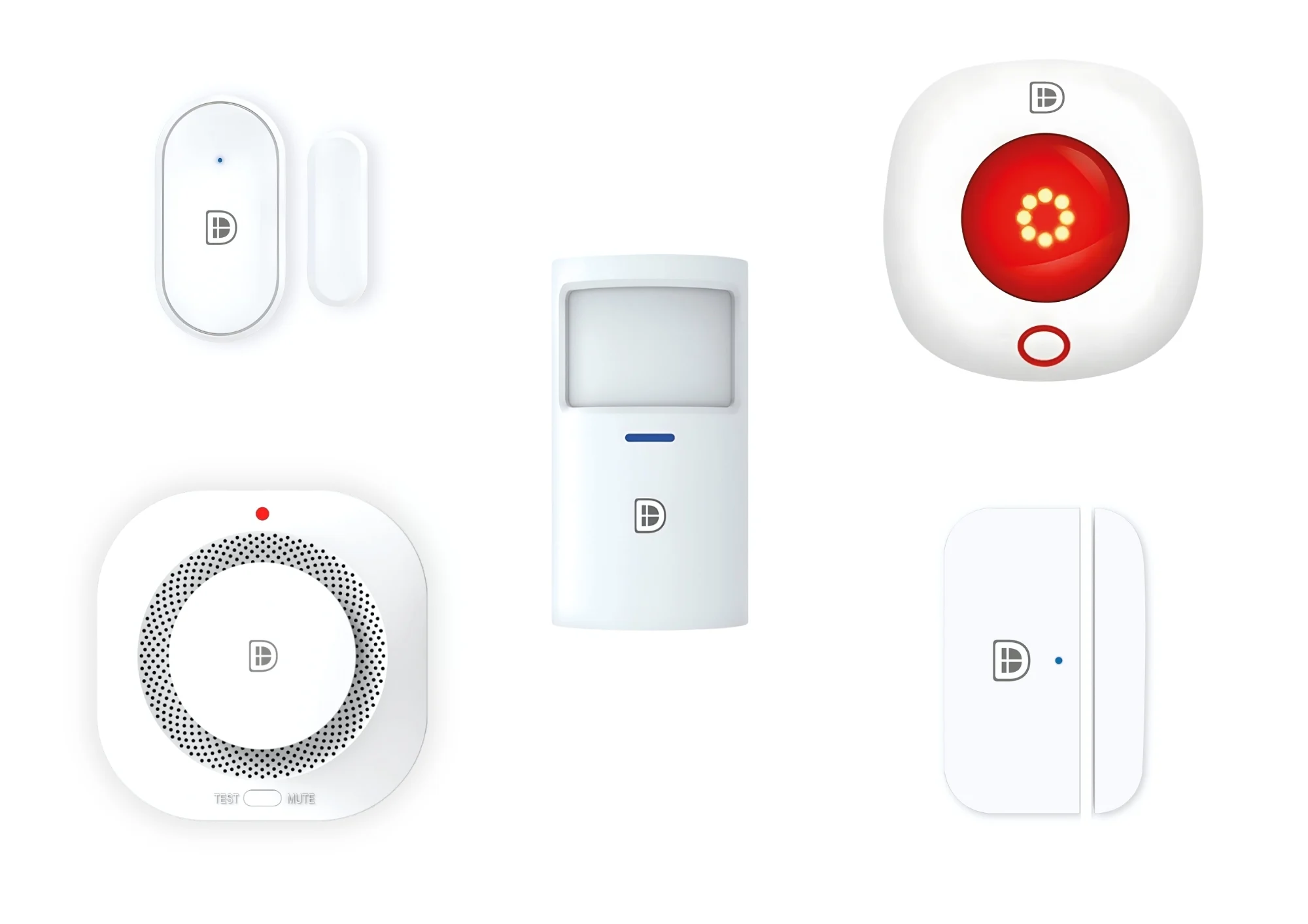 alarmsystem med 2 kameraer mega pakke