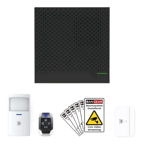 mellem touch WiFi eller 4G alarmsystem uden abonnement pakke