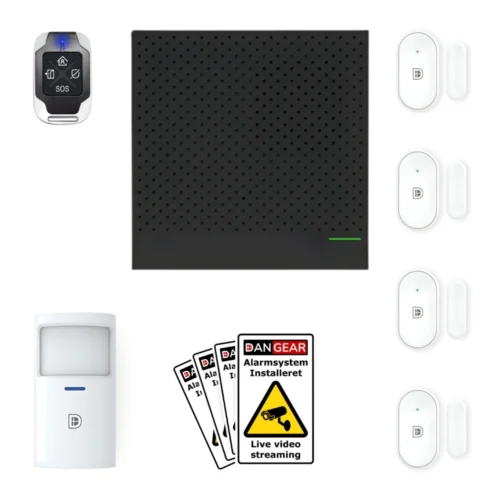 WiFi og 4G alarmsystempakke