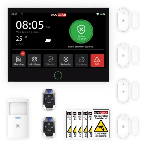 6 pak udendørs WiFi termometer og fugtighedssensor