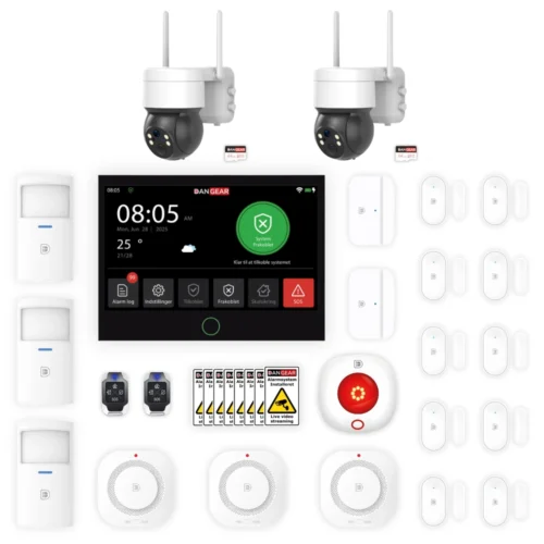 DanGear PREMIUM Alarmsystem +250m2