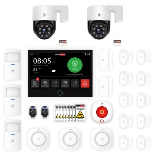 DanGear PREMIUM Alarmsystem +250m2